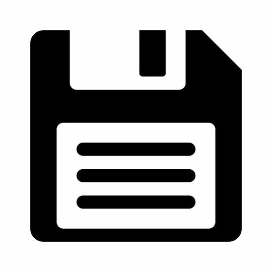 Als Icon ist die Diskette immer noch im Einsatz.