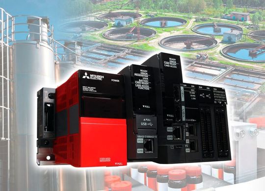 Modulares Steuerungskonzept Melsec iQ-R von Mitsubishi Electric. Modulares Steuerungskonzept Melsec iQ-R von Mitsubishi Electric.