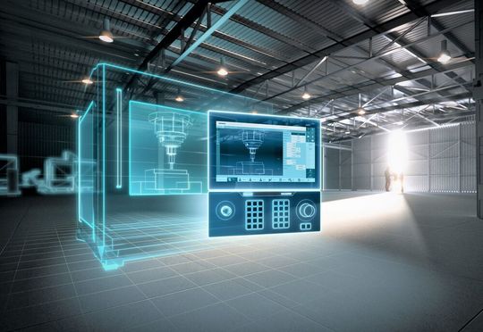 Symbolischer Blick auf die neueste CNC von Siemens mit integrierter Simatic S7-1500F. Ihre Performance hat BMW überzeugt. Das BMW-Werk in Steyr wird die Steuerung deshalb für die spanende Herstellung von Elektroantriebsgehäusen nutzen. Siemens präsentiert die CNC auf der EMO Milano. Symbolischer Blick auf die neueste CNC von Siemens mit integrierter Simatic S7-1500F. Ihre Performance hat BMW überzeugt. Das BMW-Werk in Steyr wird die Steuerung deshalb für die spanende Herstellung von Elektroantriebsgehäusen nutzen. Siemens präsentiert die CNC auf der EMO Milano.