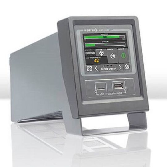 Pfeiffer Vacuum’s OmniControl control unit. Pfeiffer Vacuum’s OmniControl control unit.