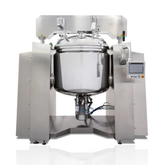 The Pharma-Mek is a vacuum turboemulsifier suitable for processing liquid and creamy products, designed to meet the needs of the pharmaceutical industry. The Pharma-Mek is a vacuum turboemulsifier suitable for processing liquid and creamy products, designed to meet the needs of the pharmaceutical industry.