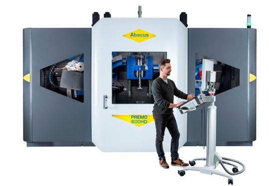 Durch die innovative Lösung „Premo global spinning 4 future“ werden Anlagenbedienern, Werksleitern und Geschäftsführungen die jeweils für sie relevanten Informationen über die Drückprozesse zielgruppengerecht angezeigt. Durch die innovative Lösung „Premo global spinning 4 future“ werden Anlagenbedienern, Werksleitern und Geschäftsführungen die jeweils für sie relevanten Informationen über die Drückprozesse zielgruppengerecht angezeigt.