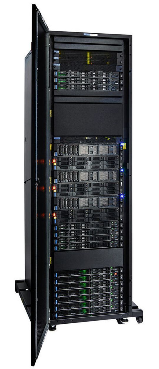 In „Secunet Titan“ stecken sicherheitsgehärtete Lenovo Controller-, -Storage- und -Compute-Server, „Yaook“ und das Betriebssystem „Secustack“.