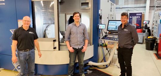 When Fourjaw’s founders – Chris Iveson and Robin Hartley – visited the state-of-the-art CIS Productivity Proving Centre, they saw an immediate fit with Bryan’s Smart Factory offer to his customers across the aerospace, defence, medical and automotive sectors. When Fourjaw’s founders – Chris Iveson and Robin Hartley – visited the state-of-the-art CIS Productivity Proving Centre, they saw an immediate fit with Bryan’s Smart Factory offer to his customers across the aerospace, defence, medical and automotive sectors.