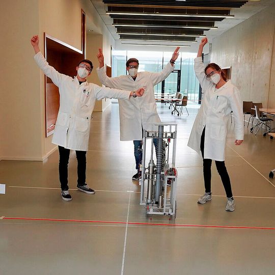 Der Chemcar-Pokal 2021 geht an die RWTH Aachen. Der Chemcar-Pokal 2021 geht an die RWTH Aachen.
