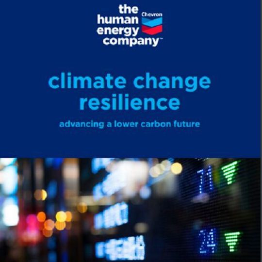Chevron Corporation has issued an updated climate change resilience report that further details the company’s ambition to advance its lower carbon future. Chevron Corporation has issued an updated climate change resilience report that further details the company’s ambition to advance its lower carbon future.