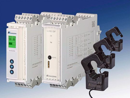 Auf der SPS 2021 in Nürnberg (Halle 7A, Stand 131) werden die Messumformer von Adamczewski Elektronische Messtechnik gezeigt (im Bild: der LU625GVF mit Wandler). Auf der SPS 2021 in Nürnberg (Halle 7A, Stand 131) werden die Messumformer von Adamczewski Elektronische Messtechnik gezeigt (im Bild: der LU625GVF mit Wandler).