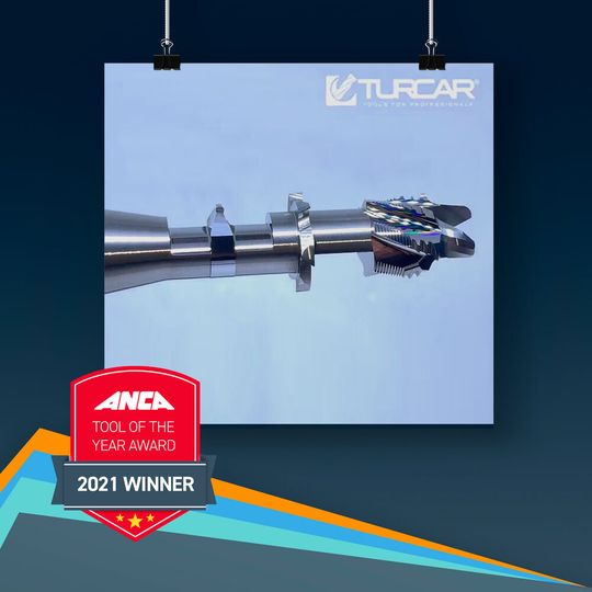 Turcar was recognised for its fully functional tool with axial and radial cutting features to machine five independent operations. Turcar was recognised for its fully functional tool with axial and radial cutting features to machine five independent operations.