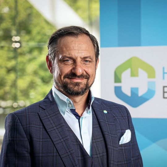 Jorgo Chatzimarkakis, CEO des europäischen Wasserstoff- und Brennstoffzellen-Verbandes Hydrogen Europe Jorgo Chatzimarkakis, CEO des europäischen Wasserstoff- und Brennstoffzellen-Verbandes Hydrogen Europe