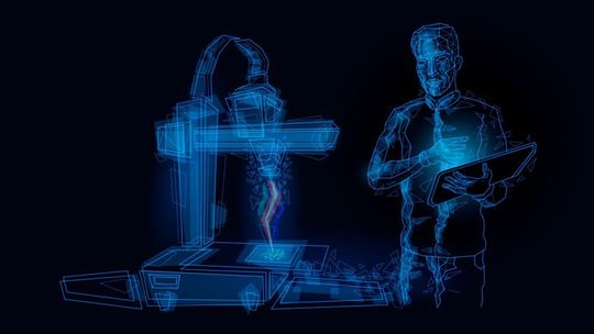 Künstliche Intelligenz verbessert den 3D-Druck. Künstliche Intelligenz verbessert den 3D-Druck.