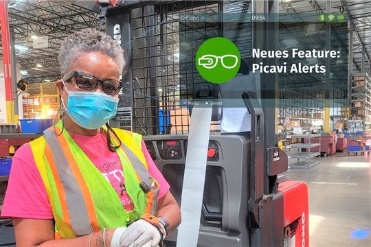 Keine Zeitverluste mehr bei der Fehlmengenkorrektur im Lager! Dafür sorgen die neuen Picavi-Alerts, weil sie dem Leitstand automatisch die nötigen Informationen liefern. Keine Zeitverluste mehr bei der Fehlmengenkorrektur im Lager! Dafür sorgen die neuen Picavi-Alerts, weil sie dem Leitstand automatisch die nötigen Informationen liefern.