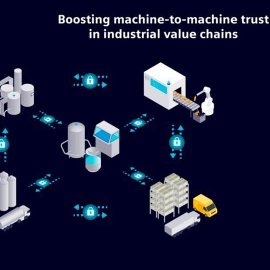 Merck and Siemens plan to develop and implement solutions that offer unprecedented levels of digital trust in machine-to-machine connected industrial value chains. Merck and Siemens plan to develop and implement solutions that offer unprecedented levels of digital trust in machine-to-machine connected industrial value chains.