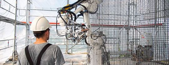 ABB Robotics automatise l’industrie de la construction dans un objectif de sécurité et de développement durable. ABB Robotics automatise l’industrie de la construction dans un objectif de sécurité et de développement durable.