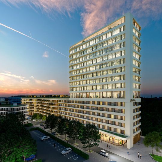 Im neuen Gebäude NEO belegt die ZITiS vier Stockwerke. Im neuen Gebäude NEO belegt die ZITiS vier Stockwerke.