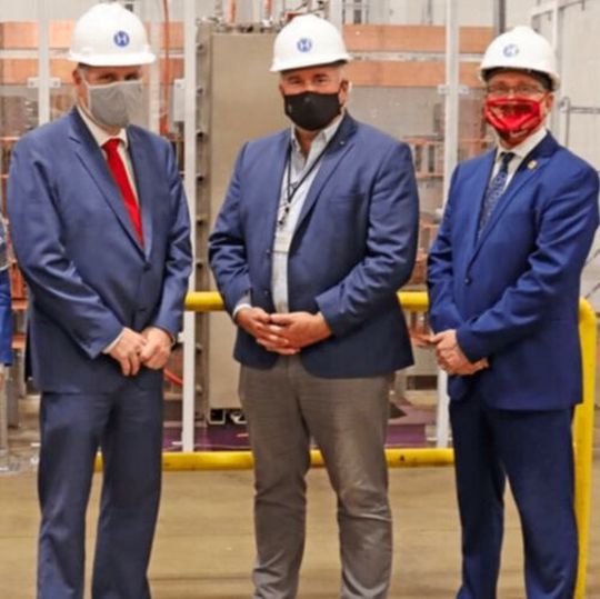 The demonstration took place at Hydrogen Optimized’s High-Current Demonstration Centre in Owen Sound, Ontario, Canada. The demonstration took place at Hydrogen Optimized’s High-Current Demonstration Centre in Owen Sound, Ontario, Canada.