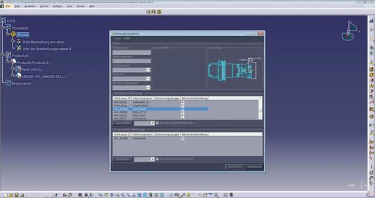 Import der Werkzeugdaten aus der Werkzeugdatenverwaltung Zoller-TMS in Catia.