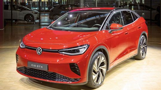 VW stellte den neuen ID5 vor. VW stellte den neuen ID5 vor.