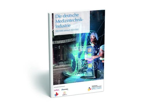 Im Jahrbuch berichtet Spectaris, wie die Medizintechnikbranche mit den Auswirkungen der Corona-Pandemie umgeht. Im Jahrbuch berichtet Spectaris, wie die Medizintechnikbranche mit den Auswirkungen der Corona-Pandemie umgeht.