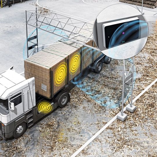 Das neue Identifikationssystem findet u. a. Einsatz in der Holzindustrie. Das neue Identifikationssystem findet u. a. Einsatz in der Holzindustrie.