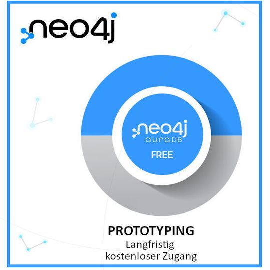 Neo4j AuraDB Free soll sich insbesondere für kleine Entwicklungsprojekte und ähnliche Zwecke eignen. Neo4j AuraDB Free soll sich insbesondere für kleine Entwicklungsprojekte und ähnliche Zwecke eignen.