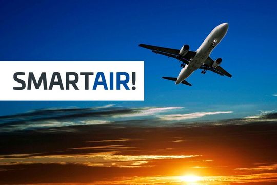 Mit „SmartAir!“ können die effizientesten Transportströme ermittelt und Kohlenstoffdioxid-Emissionen aktiv reduziert werden. Mit „SmartAir!“ können die effizientesten Transportströme ermittelt und Kohlenstoffdioxid-Emissionen aktiv reduziert werden.