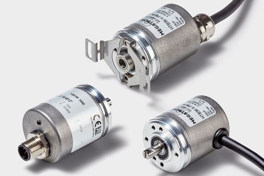 Die neuen HTx36E-Drehgeber von Megatron erfüllen höchste Ansprüche an die Messwerterfassung und Lebensdauer.