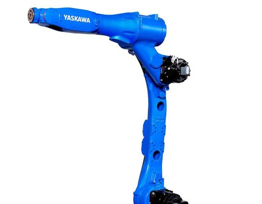 Der von Yaskawa neu entwickelte Motoman GP8L ist laut Hersteller ideal dafür geeignet, Teilebehälter in der Logistikwelt schnell zu entleeren. Seine schlanke Bauweise und seine große Reichweite zeichneten ihn dafür besonders aus. Der von Yaskawa neu entwickelte Motoman GP8L ist laut Hersteller ideal dafür geeignet, Teilebehälter in der Logistikwelt schnell zu entleeren. Seine schlanke Bauweise und seine große Reichweite zeichneten ihn dafür besonders aus.