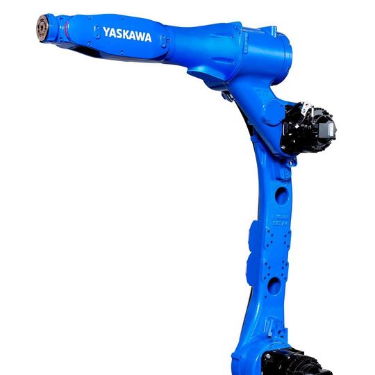 Der von Yaskawa neu entwickelte Motoman GP8L ist laut Hersteller ideal dafür geeignet, Teilebehälter in der Logistikwelt schnell zu entleeren. Seine schlanke Bauweise und seine große Reichweite zeichneten ihn dafür besonders aus. Der von Yaskawa neu entwickelte Motoman GP8L ist laut Hersteller ideal dafür geeignet, Teilebehälter in der Logistikwelt schnell zu entleeren. Seine schlanke Bauweise und seine große Reichweite zeichneten ihn dafür besonders aus.