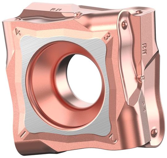 FIX8 has eight cutting edges per insert, providing the lowest cost per edge. The tangential design allows it to sustain far higher loads than traditional designs. FIX8 has eight cutting edges per insert, providing the lowest cost per edge. The tangential design allows it to sustain far higher loads than traditional designs.