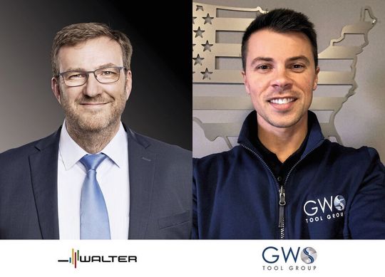 V. l.: Richard Harris, Präsident von Walter und Rick McIntyre, der Präsident der GWS Tool Group bleiben wird. V. l.: Richard Harris, Präsident von Walter und Rick McIntyre, der Präsident der GWS Tool Group bleiben wird.