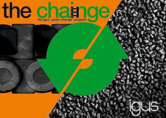 Avec le programme de recyclage chainge, igus reprend les chaînes porte-câbles, quel qu'en soit le fabricant, et les recycle. Avec le programme de recyclage chainge, igus reprend les chaînes porte-câbles, quel qu'en soit le fabricant, et les recycle.