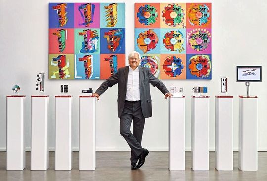 Über einen Umsatzrekord von über 1,15 Mrd. Euro kann sich Unternehmer Hans Beckhoff freuen. Über einen Umsatzrekord von über 1,15 Mrd. Euro kann sich Unternehmer Hans Beckhoff freuen.