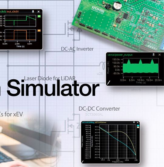 Bild 1: Für eine Vielzahl an Simulationen von der Bauteilauswahl über einzelne Bauteile bis hin zur Verifikation auf Systemebene. Bild 1: Für eine Vielzahl an Simulationen von der Bauteilauswahl über einzelne Bauteile bis hin zur Verifikation auf Systemebene.