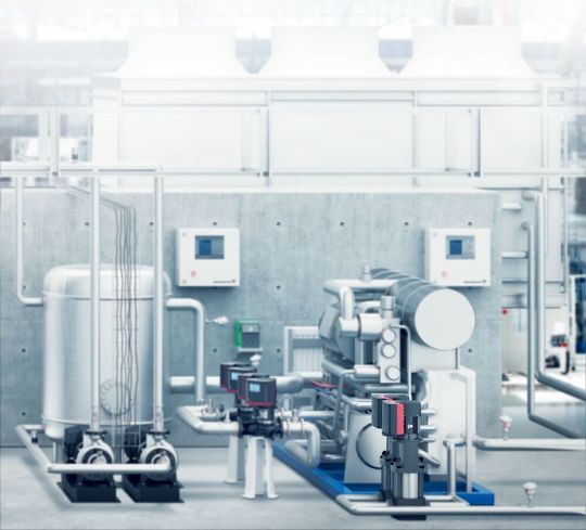 Alles im Blick? Isolutions nennt Grundfos das Digital-Portfolio aus intelligenten Pumpen, Konnektivität, Cloud Computing, Softwareauswertung und digitalen Services.