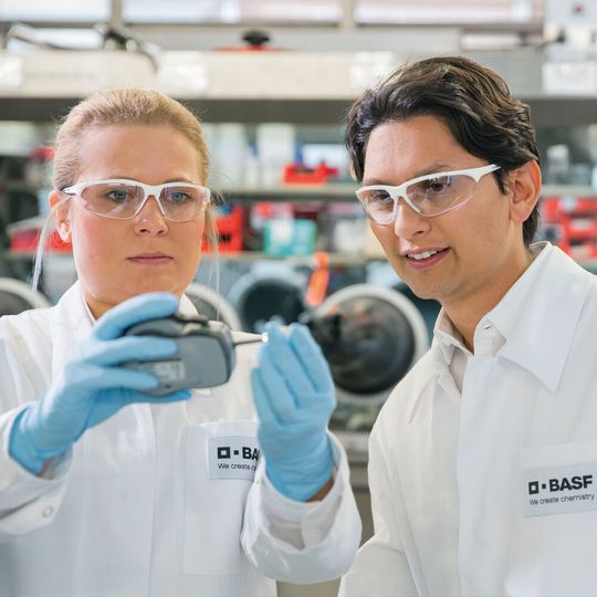 BASF will die Entwicklung von Batteriematerialien stark ausbauen. BASF will die Entwicklung von Batteriematerialien stark ausbauen.