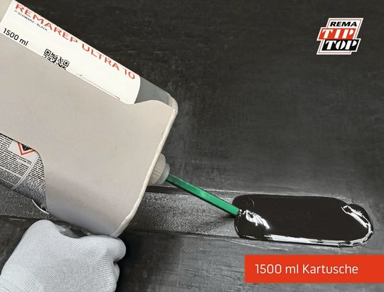 Eine Stunde nach Reparatur ist der Fördergurt wieder betriebsbereit. Eine Stunde nach Reparatur ist der Fördergurt wieder betriebsbereit.