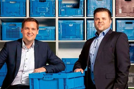 Generationenwechsel in Kevelaer: Mit Dominik Lemken (l.) und Thomas Heilen treten zum 1. Januar 2022 zwei neue Geschäftsführer bei Walther Faltsysteme an. Generationenwechsel in Kevelaer: Mit Dominik Lemken (l.) und Thomas Heilen treten zum 1. Januar 2022 zwei neue Geschäftsführer bei Walther Faltsysteme an.