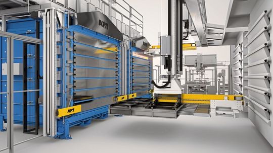 Die jüngste Generation von Multi-Layer Furnaces aus dem Hause AP&T bietet ein stabiles Design, einen geringen Wartungsbedarf, eine gute Energieeffizienz und einen minimalen Platzbedarf. Die jüngste Generation von Multi-Layer Furnaces aus dem Hause AP&T bietet ein stabiles Design, einen geringen Wartungsbedarf, eine gute Energieeffizienz und einen minimalen Platzbedarf.