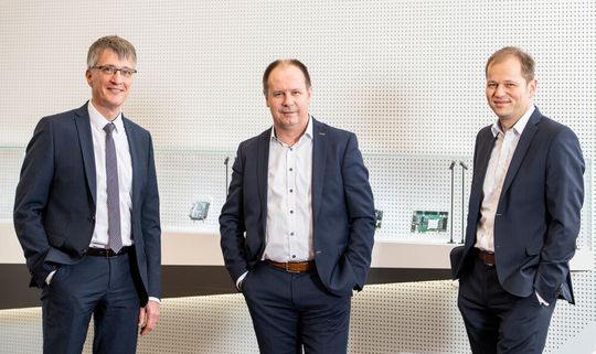 Scanlab Management Team: CFO Dirk Thomas, CEO Georg Hofner, CTO Christian Sonner (from left to right) Scanlab Management Team: CFO Dirk Thomas, CEO Georg Hofner, CTO Christian Sonner (from left to right)