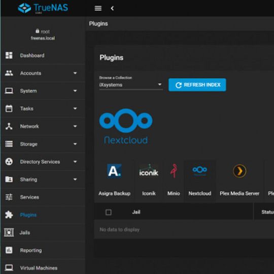 TrueNAS und Nextcloud funktionieren nun auch im Zusammenspiel. TrueNAS und Nextcloud funktionieren nun auch im Zusammenspiel.