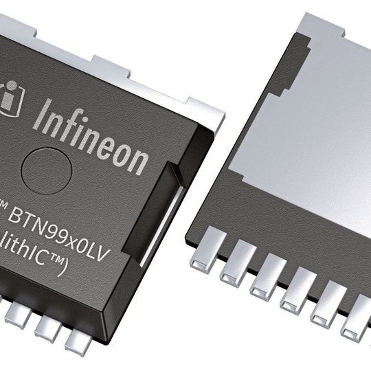 Der Motion-Chip BTN99xx ergänzt das aktuelle Portfolio von MOTIX-Motorsteuerungs-ICs von Infineon. Der Motion-Chip BTN99xx ergänzt das aktuelle Portfolio von MOTIX-Motorsteuerungs-ICs von Infineon.