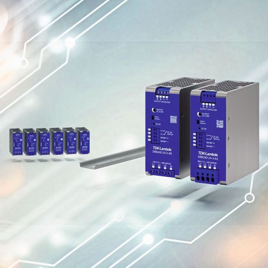 Die Hutschienen-Netzteile der DRB-Serie: eignen sich für u.a. für herkömmliche Schaltschränke, dezentrale Maschinen und Industriesysteme bis hin zur Informations- und Kommunikationstechnologie.