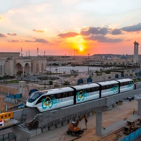 Die Monorail wird Ost-Kairo mit der neuen Verwaltungsstadt verbinden.