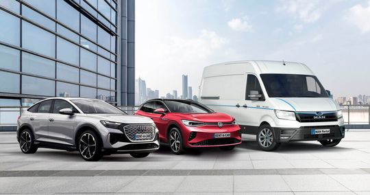 Kann mit der eigenen Angaben zufolge größten E-Mietflotte von Konzern-Pkw in Deutschland aufwarten: die VW-Tochter Euro-Leasing. Und auch im Transporter-Segment „mischt man kräftig mit“. Kann mit der eigenen Angaben zufolge größten E-Mietflotte von Konzern-Pkw in Deutschland aufwarten: die VW-Tochter Euro-Leasing. Und auch im Transporter-Segment „mischt man kräftig mit“.