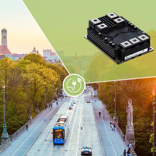 Mit dem Leistungsmodul XHP 2 auf Basis von Siliziumkarbid lässt sich der Energieverbrauch von Straßenbahnen deutlich senken. Mit dem Leistungsmodul XHP 2 auf Basis von Siliziumkarbid lässt sich der Energieverbrauch von Straßenbahnen deutlich senken.