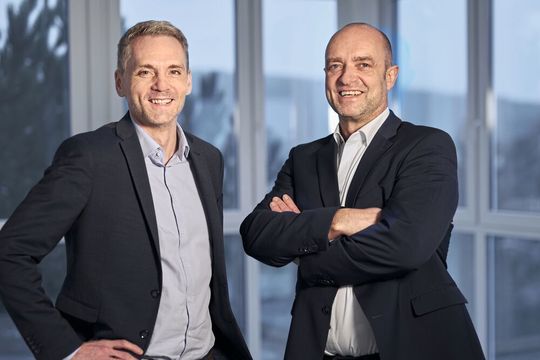 Die Cloos-Geschäftsführer Stephan Pittner und Alexander Veidt blicken optimistisch in die Zukunft. Die Cloos-Geschäftsführer Stephan Pittner und Alexander Veidt blicken optimistisch in die Zukunft.