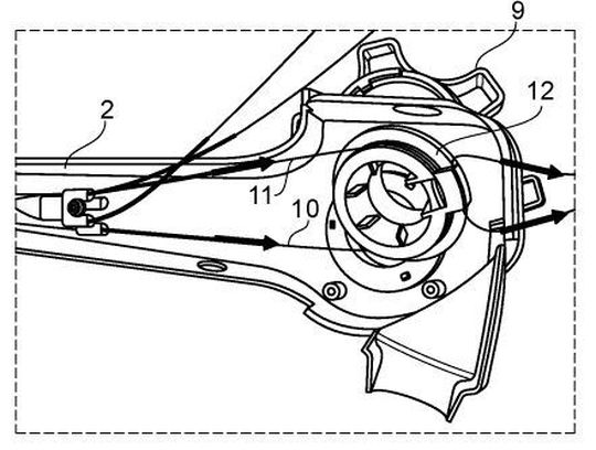 Ein Endoskop nach dem Capstan-Prinzip. Ein Endoskop nach dem Capstan-Prinzip.