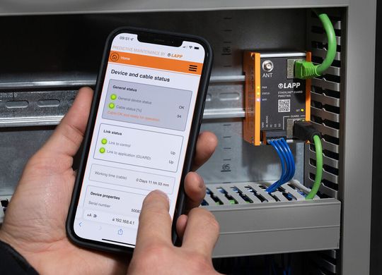 Etherline Guard: „Wächter“ für die vorausschauende Wartung besonders strapazierter Datenleitungen. Etherline Guard: „Wächter“ für die vorausschauende Wartung besonders strapazierter Datenleitungen.