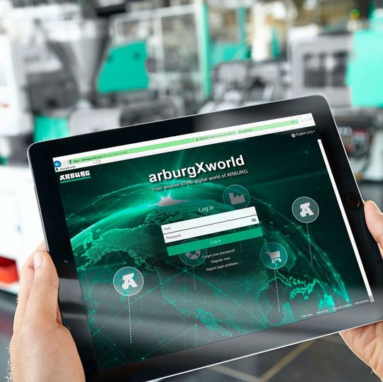 The internationally available arburgXworld customer portal is continuously expanded with new apps and functions. The internationally available arburgXworld customer portal is continuously expanded with new apps and functions.