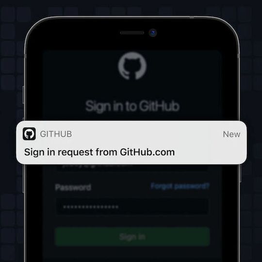 GitHub führt neben den bestehenden Möglichkeiten zur Authentifizierung nun auch Push-Benachrichtigungen in der App ein. GitHub führt neben den bestehenden Möglichkeiten zur Authentifizierung nun auch Push-Benachrichtigungen in der App ein.